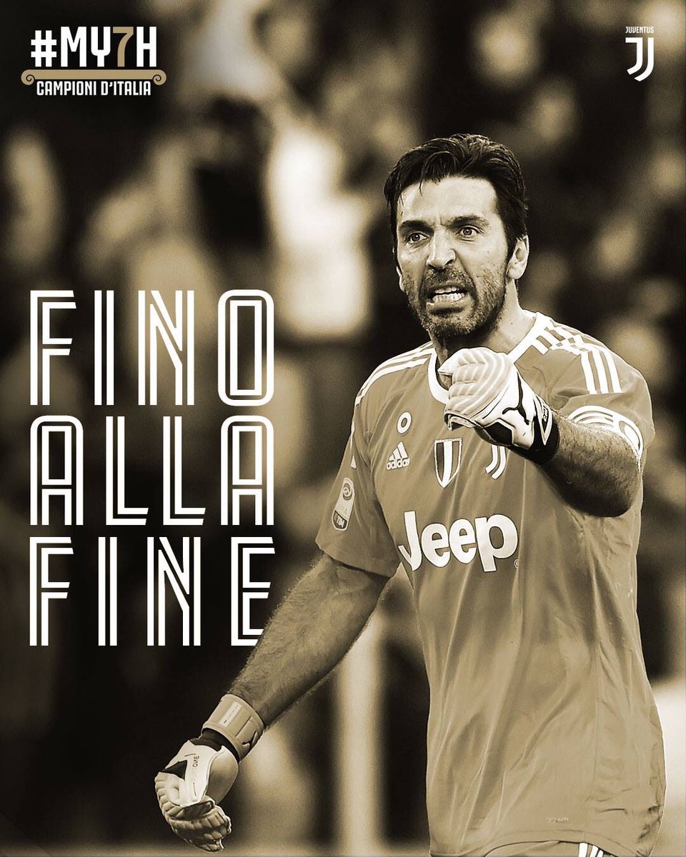RoderickJVella's tweet photo. Grazie Capitano #Buffon1 #UN1CO #MY7H #Campioni36 #SerieA #4ZAJUVE #FinoAllaFine https://t.co/x5KeBkgOAF