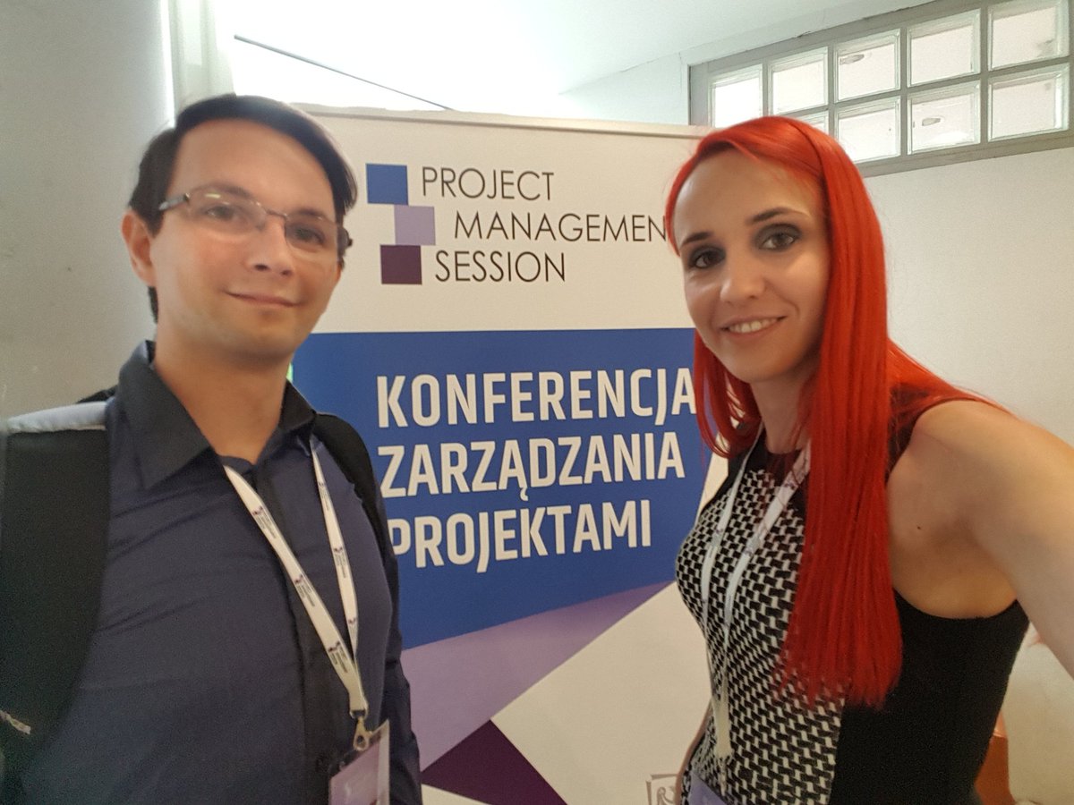 ewelyyyna's tweet image. Today @MaciejTrojniarz and I are representing @NewVoiceMedia as trainers at #pmsessions @PWr_Wroclaw See you at ScrumLiner workshop! :)