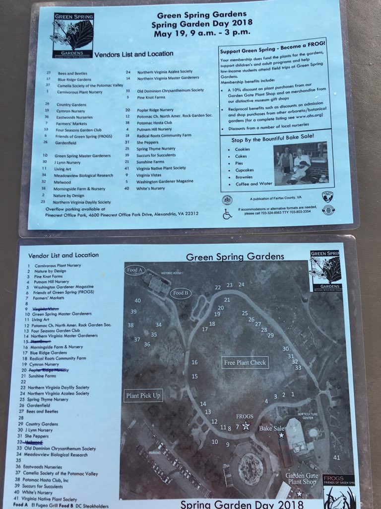 WDCGardener's tweet photo. Lots of great vendors at #greenspringgardens plant sale going on now rain or shine Til 3pm near #Annandale #va #nova #FairfaxCounty #plantnerds #gardengeeks #vagardening #publicgardens #gardendc https://t.co/AH1TkjYvDg