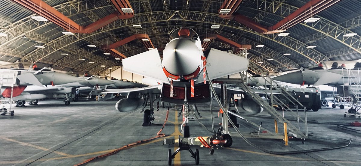 jonhooperuk's tweet photo. Getting the aircraft ready for the #FACupFinalِ flypast. https://t.co/vCKwEeZe9n