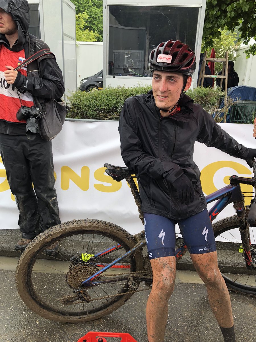 Pod1umSports's tweet photo. “That was one of the craziest races I’ve done” @alanhatherly describes the mayhem that was the @WeltcupAlbstadt. After his 5 laps, Alan finished in 10th. Solid ride in messy conditions, bud 💪🏻🇿🇦 https://t.co/kUyL0mOuH3
