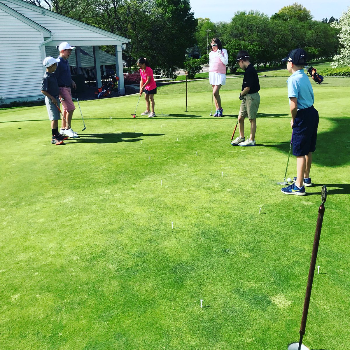 Working on speed control with the juniors! Don’t forget to sign your children up for junior golf this summer! There are many dates available! Visit the golf shop for more information! #opcc #uskids #juniorgolf #growingthegame