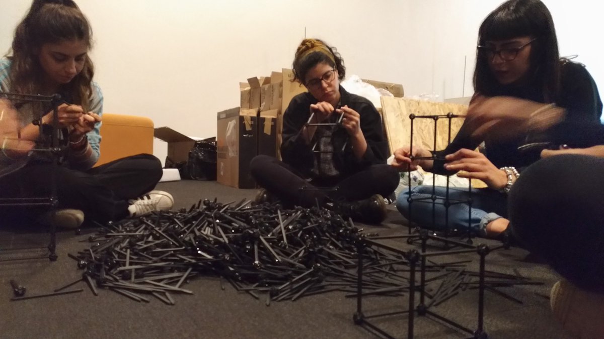 Bravissimi gli studenti dell' #accademiabelleartiroma  e della <a href="/RUFA_University/">RUFA University</a> che hanno supportato il #RomaMAF nella segreteria organizzativa, guida alle opere, allestimenti e foto. Un festival di successo anche grazie a voi! <a href="/fmdigitale/">Fond. Mondo Digitale</a>