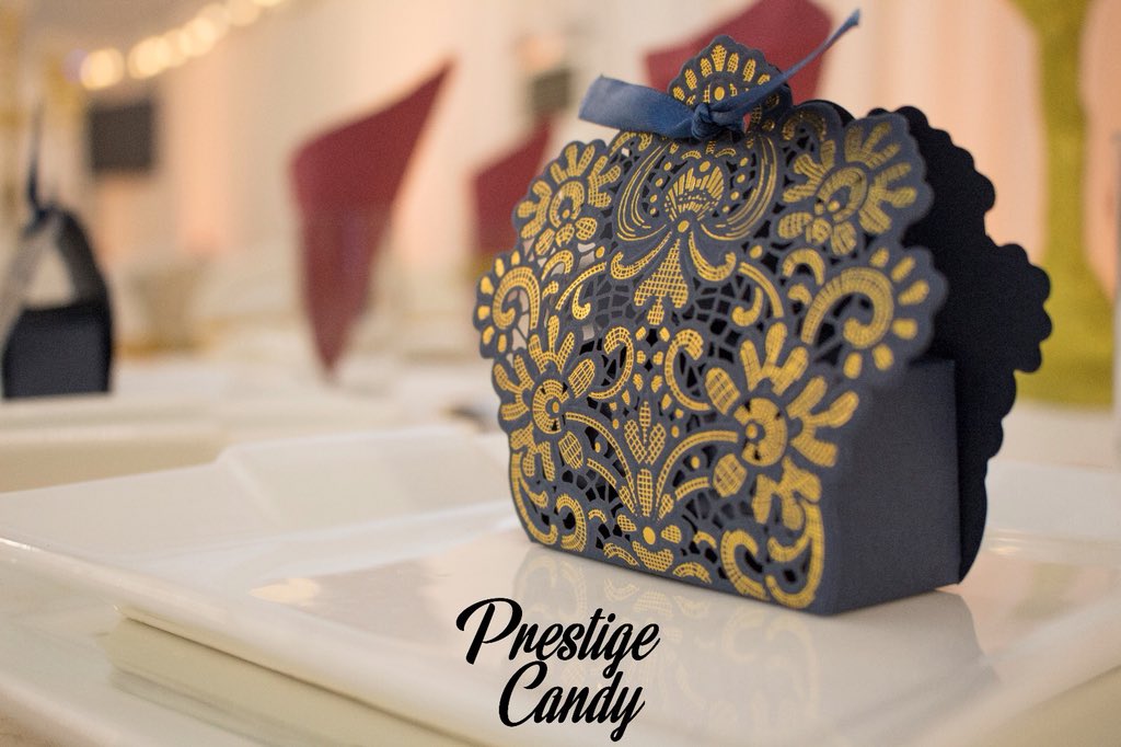 PrestigeCandyUK's tweet image. SPECIAL OFFER‼️ We have 92 Navy &amp;amp; Gold Favour boxes left in our inventory.
WAS £1 PER BOX/NOW 0.80p including one sweet🙌🏼
Send us a dm to find out more or email: Sales@PrestigeCandy.co.uk📦📥 (OFFER ENDS 1st JUNE)

#favourbox #favourboxes