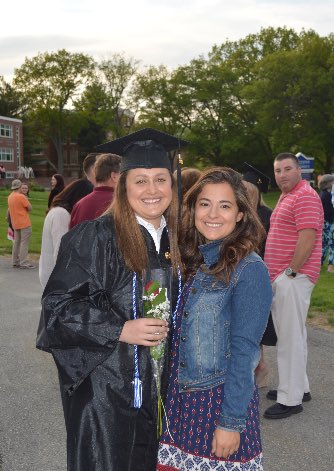 Congratulations to my little sister graduating today from the WSU Nursing Program 💙✨#reachforthestars #woostate2018