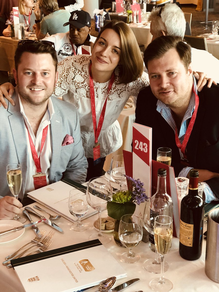 Hannahnttdata's tweet photo. A day at the football with @premieritrec &amp; @NTT_DATA_UK @MikeJones196 https://t.co/hgepJtAq3X