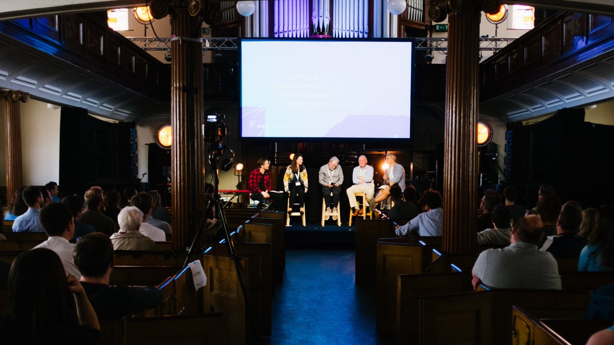 Big thanks to our panel guests, <a href="/helenwarnock/">Helen Warnock</a>, <a href="/johnrdicko/">John Dickinson</a> , <a href="/cllrjohnkyle/">john kyle</a> and <a href="/peterlynas/">Ｐｅｔｅｒ Ｌｙｎａｓ</a> for their input today! #fabricconf18