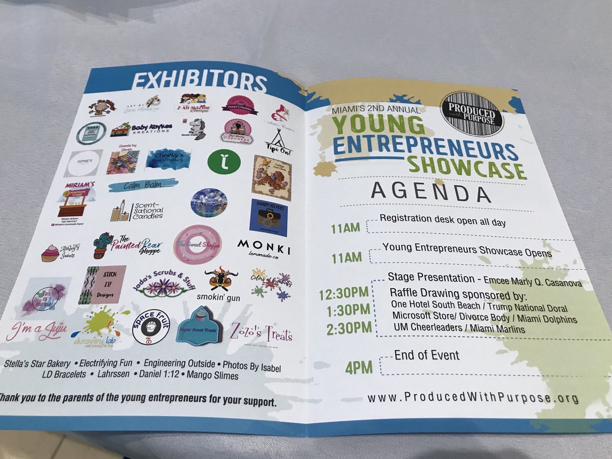 JAHS305's tweet photo. Come out and support these young entrepreneurs @realspacefruit     #ProducedWithPurpose and #YES2018 https://t.co/YMX08iYgwy