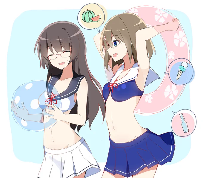 #これを見た人は青い画像を貼れ 