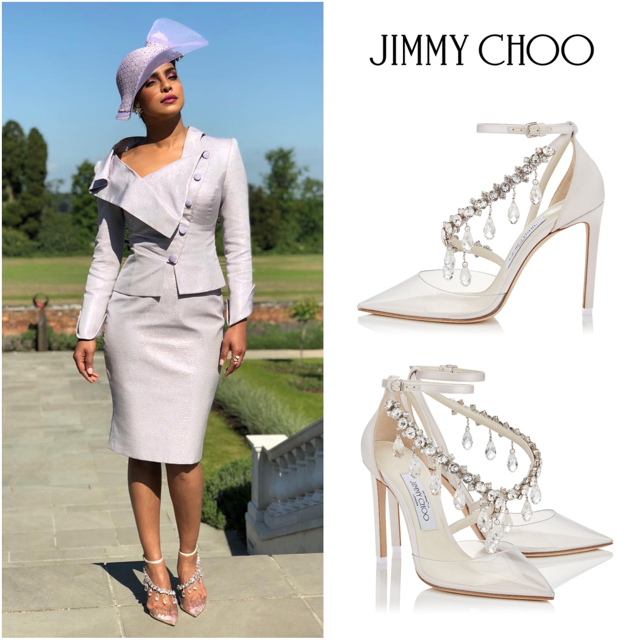 Priyanka chopra hotsell jimmy choo shoes