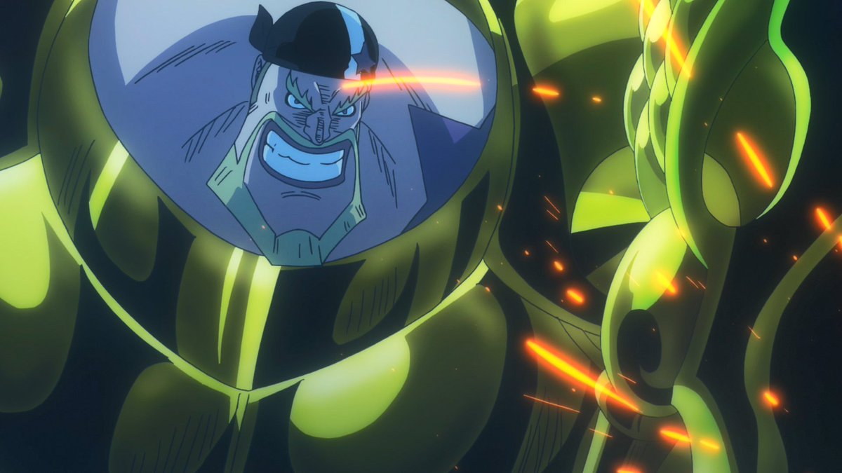 まな 衣装のカラーについて 宮元監督 最終決戦の鎧の案は最初からあって 敵は金 麦わらの一味は黒 と対比が映えるようにしました 逆に 序盤は 麦わらの一味が白 敵が黒とピンク という 色の対比を意識しています Opfg Filmgold