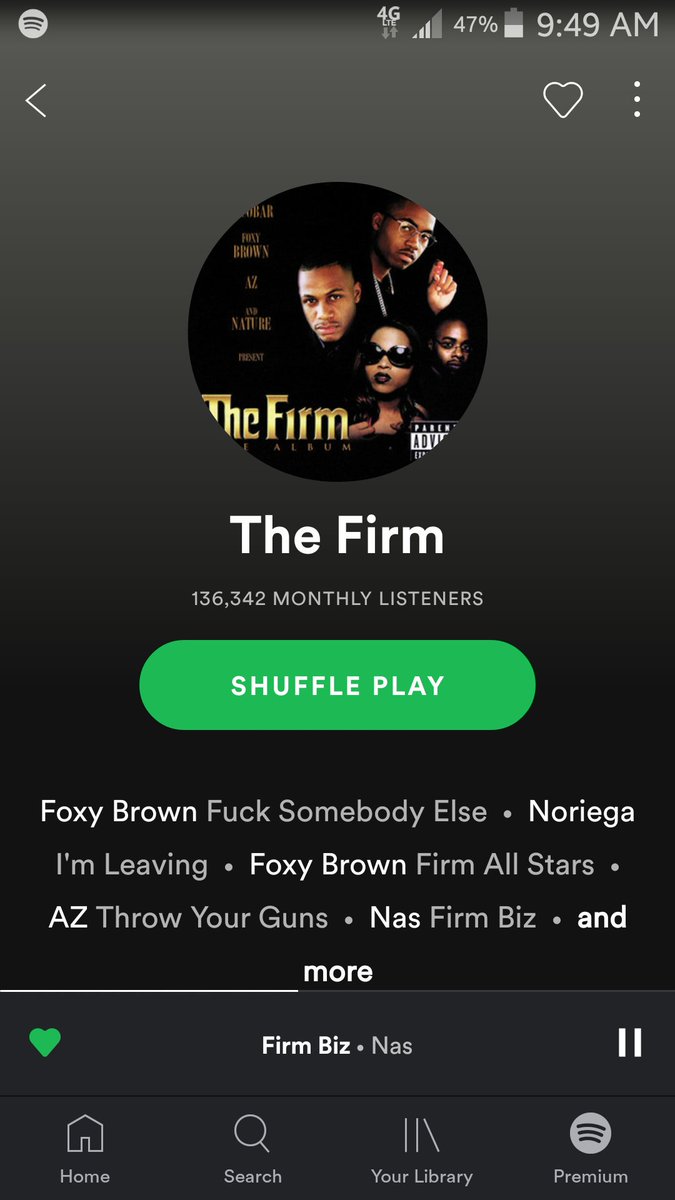GangsterGrub's tweet photo. Some #moodmusic for a #chill, #rainy #SaturdayMorning. Whatcha'll know about #thefirm?@Nas @FoxyBrown @quietAZmoney @DaRealCanibus https://t.co/0P0maOAJse