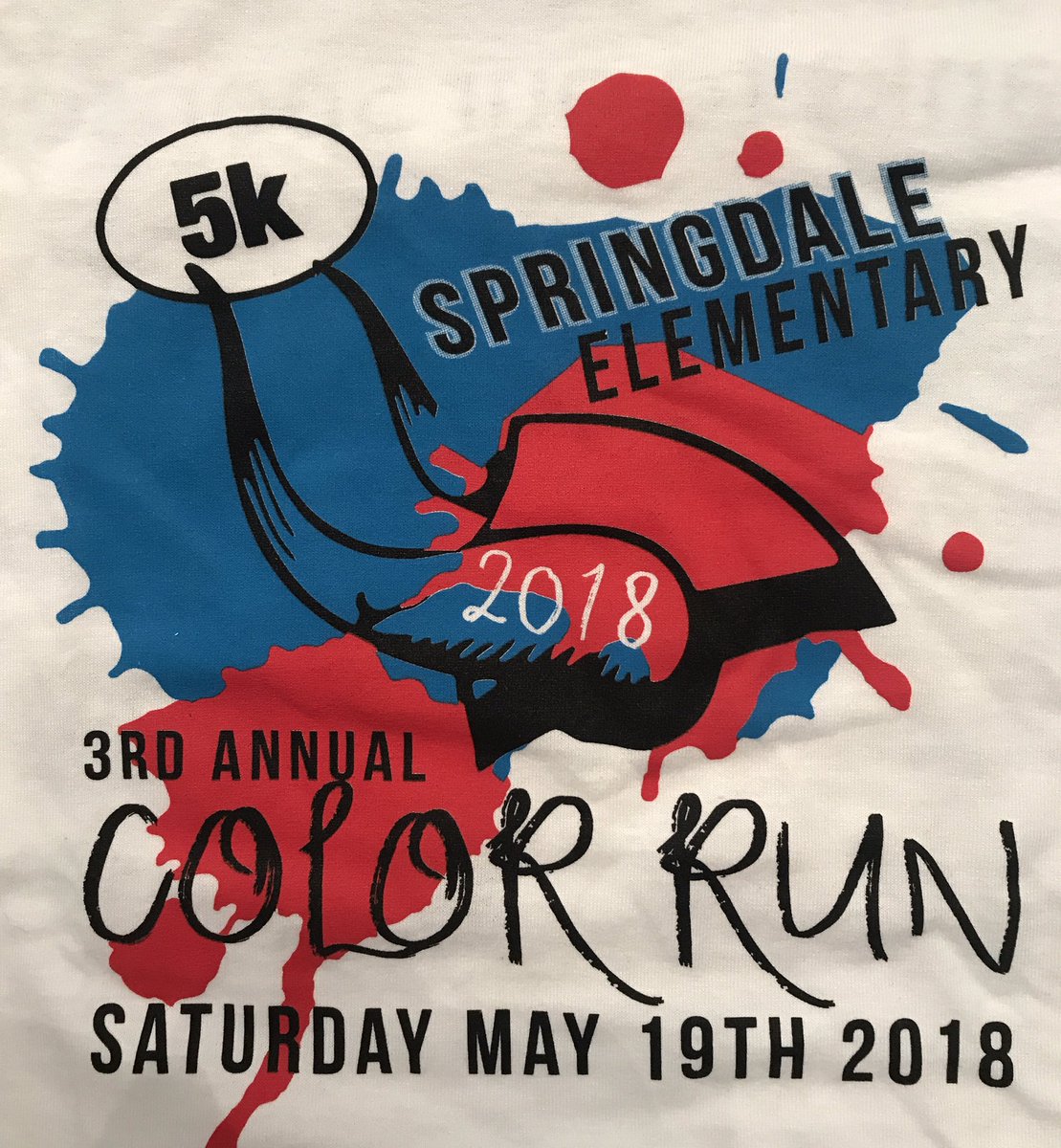 Clements5AJ's tweet photo. It's almost time for the COLOR RUN!!! Grab your running/walking shoes & we'll see you there! Registration starts at 11 & race begins at noon! #supportourPTA #littlevikes @SPLittleVikes @VikingDiff https://t.co/JMTLRRBupF
