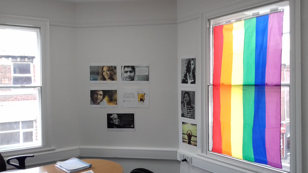 Furness_LGBT's tweet photo. some more pics of friends supporting our fly the flag campaign raising awareness of &amp; challenging #Homophobia #IDAHOBIT2018 
@Brathay @ProjectJohnLtd 
&amp; Barrow library's excellent LGBT book display by Cath @CumbriaArchives @Cumblibraries https://t.co/5RdA5luC8v