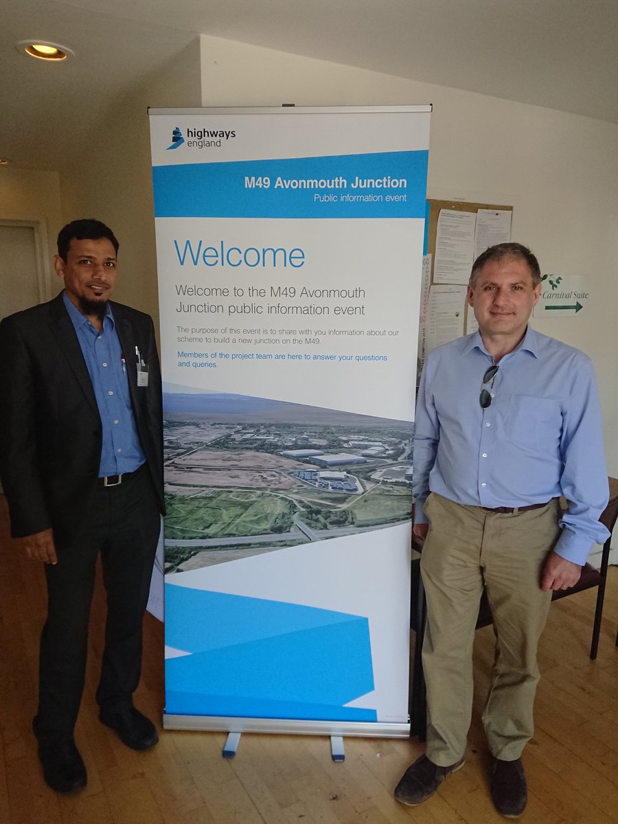 JackLopresti's tweet photo. Interesting to hear update on new M49 junction @HighwaysSWEST, due for works to commence later this year.
The Public Information Event was held in the wonderful #EasterCompton Village Hall.
This major project, backed by @GOVUK will bring stable #jobs #investment into our area https://t.co/epjFLEcmHl