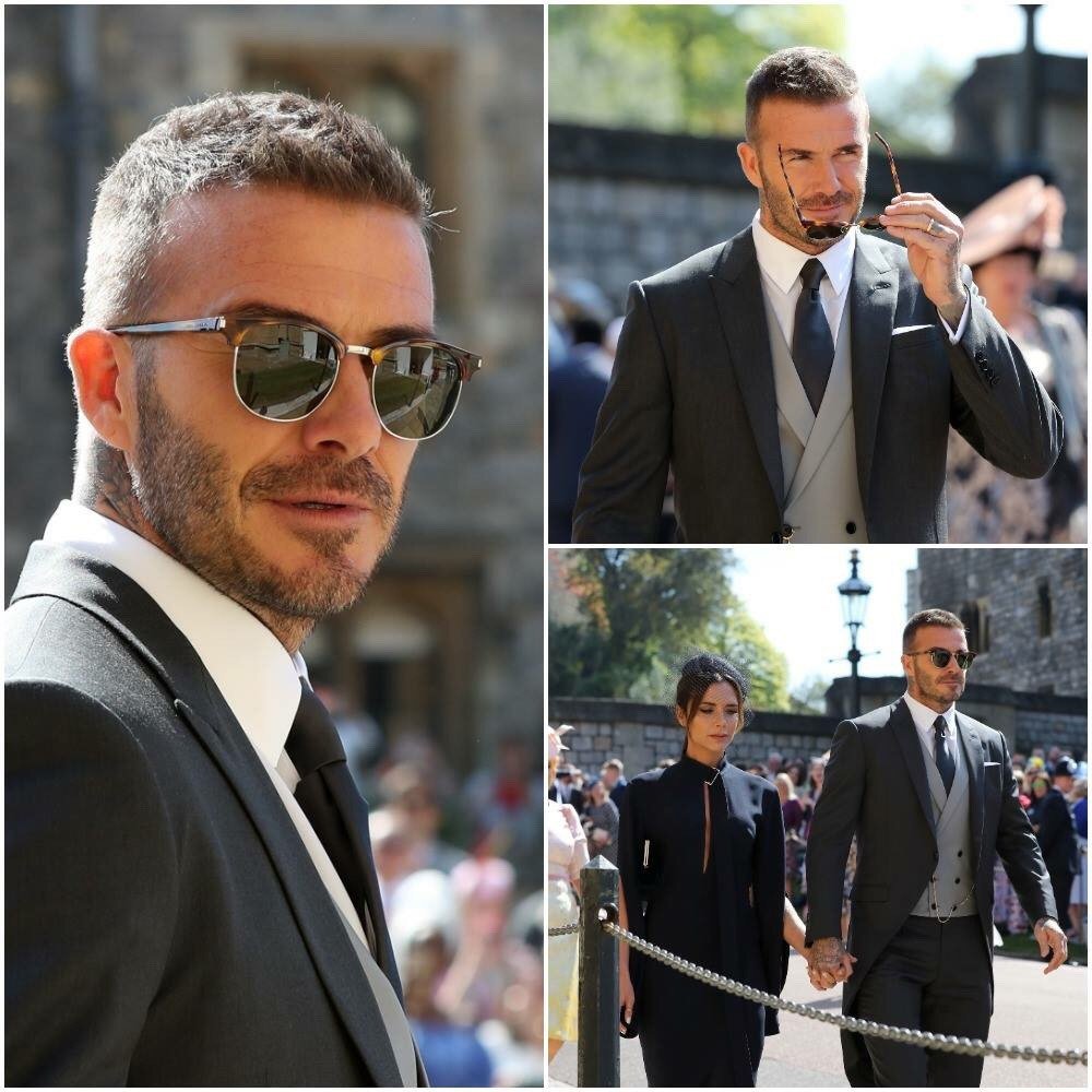 DoentesPFutebol's tweet photo. Beckham no casamento real. Que homem! https://t.co/8sdhA4s4uH