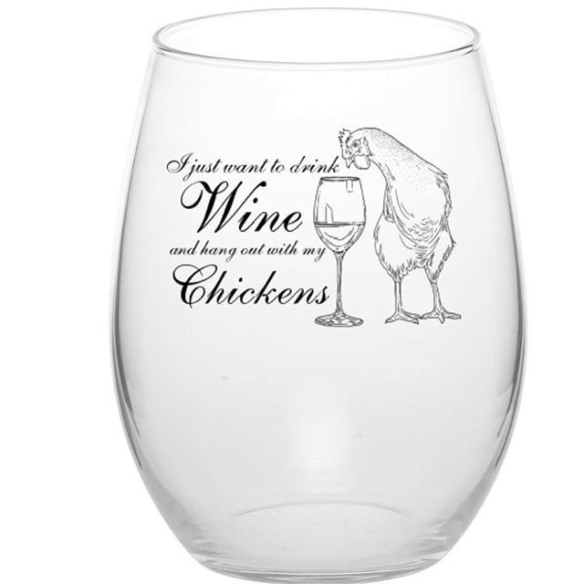 TiffanyONeill's tweet photo. Happy Saturday I hope today you get time to relax! This wine glass is going to be available soon! #sneakpeek #wineandchickens #tipsychicken #wineglass #chickenlover #chickendecor #farmhouse #backyardfarming #backyardchickens #zbesties #girlboss #bossbabe… https://t.co/eH4eiSzgl9 https://t.co/EbyO32vpCA