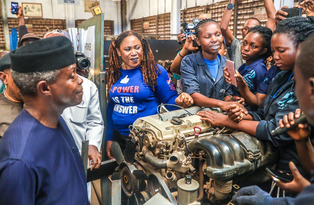 Ensuring that our young people have excellent well-paying jobs is a priority for our government. We have set this task for ourselves and the time to do so is now. - <a href="/ProfOsinbajo/">Prof. Yemi Osinbajo</a> at the formal launch of N-Power Build in Enugu State,yesterday, May 18, 2018