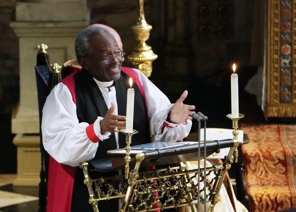 Read the text of Bishop Michael Curry’s extraordinary and powerful sermon at the #RoyalWedding today: bit.ly/2rTTJLf

"When we discover the redemptive power of love, we will make of this old world a new world." 

#Anglican #Episcopal #GodIsLove <a href="/PB_Curry/">Presiding Bishop Michael Curry</a>