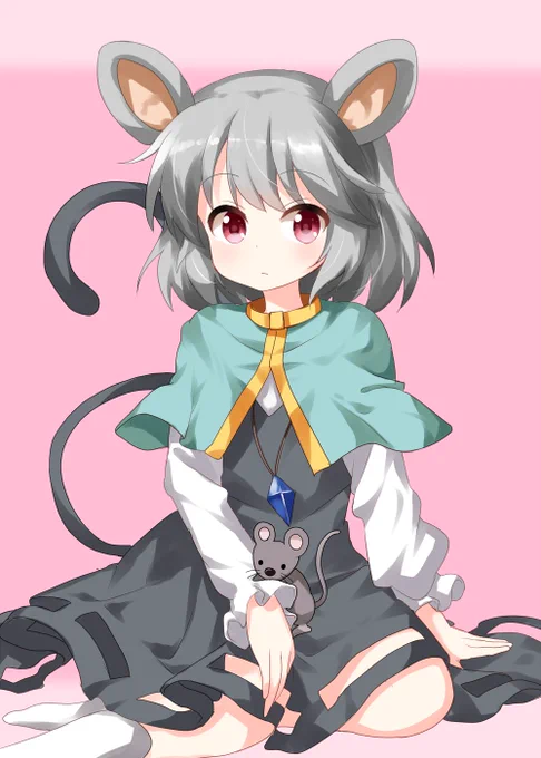 #深夜の真剣お絵描き60分一本勝負 ナズーリン 