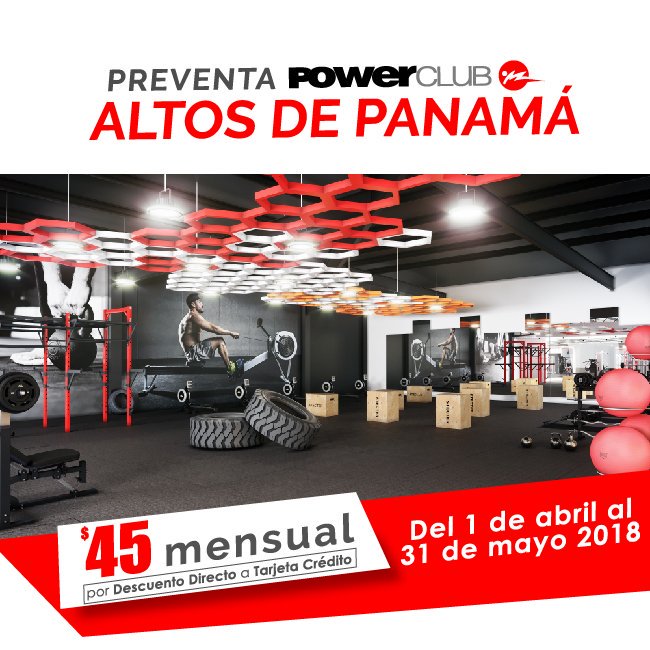 elmarcadortv's tweet image. Ya en la recta final para la apertura de la sucursal @PowerClubPANAMA #AltosDePanama, que esperas para inscribirte en la PREVENTA! Estamos en la sucursal esperándote!!! #YoEntrenoEnPowerClub