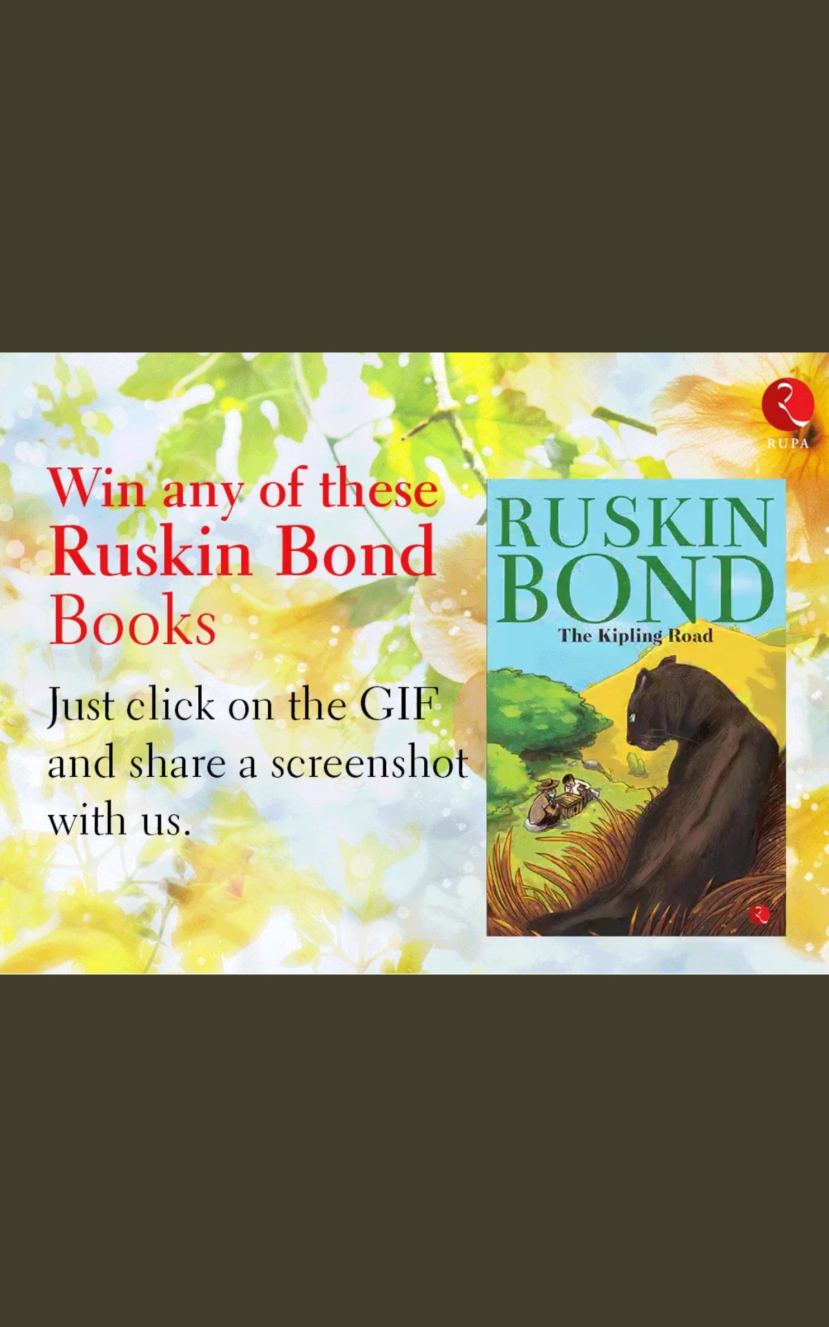   Happy  Birthday Ruskin Bond 