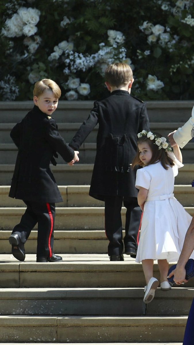 พระอิริยาบทสุดน่ารักของเจ้าหญิงชาร์ลอตต์ พระชันษา 3 ขวบ ในบทบาท flower girl #RoyalWedding