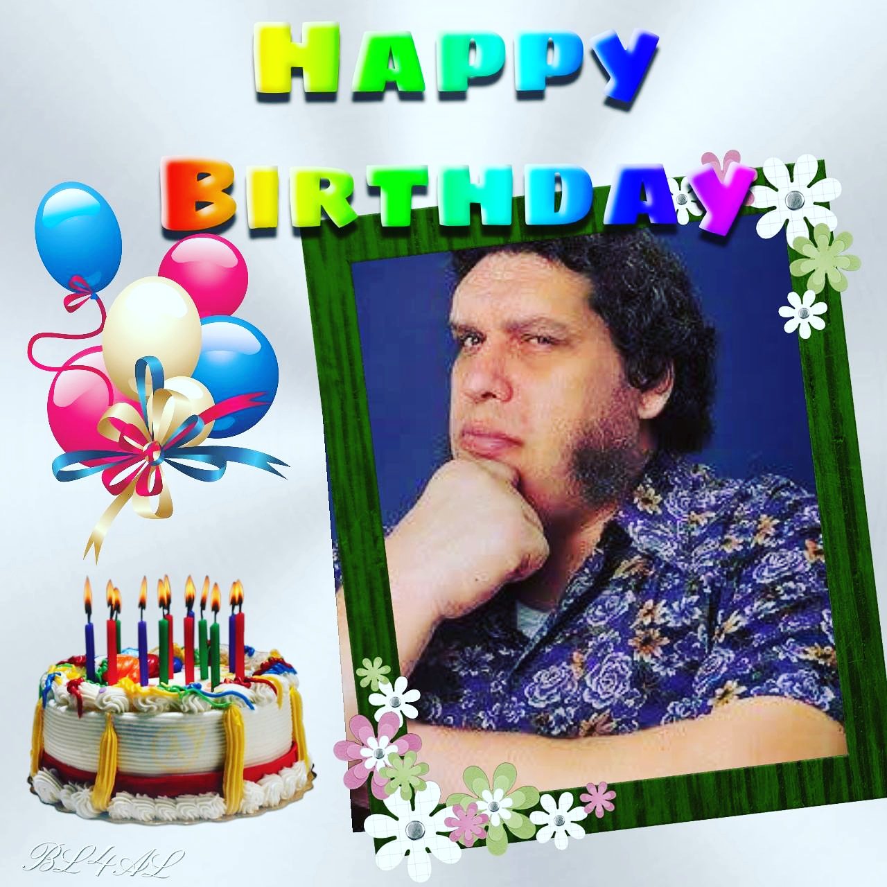 Happy birthday andre the giant rip:( 