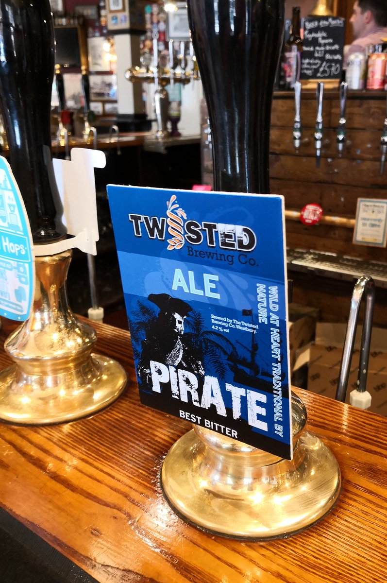 Good to see <a href="/Twistedbrewing/">Twisted Brewing</a> on hand pull at  <a href="/cityarmscardiff/">The City Arms</a> - very nice!