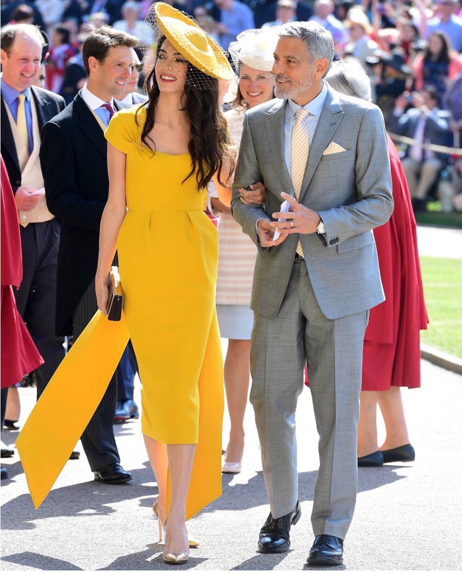 Amal Clooney (Twitter/@bronze_bombSHEL)
