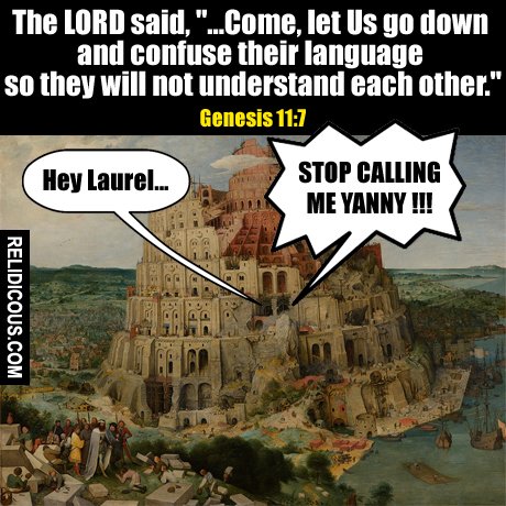 Genesis 11:7 (Via Relidicous.com)