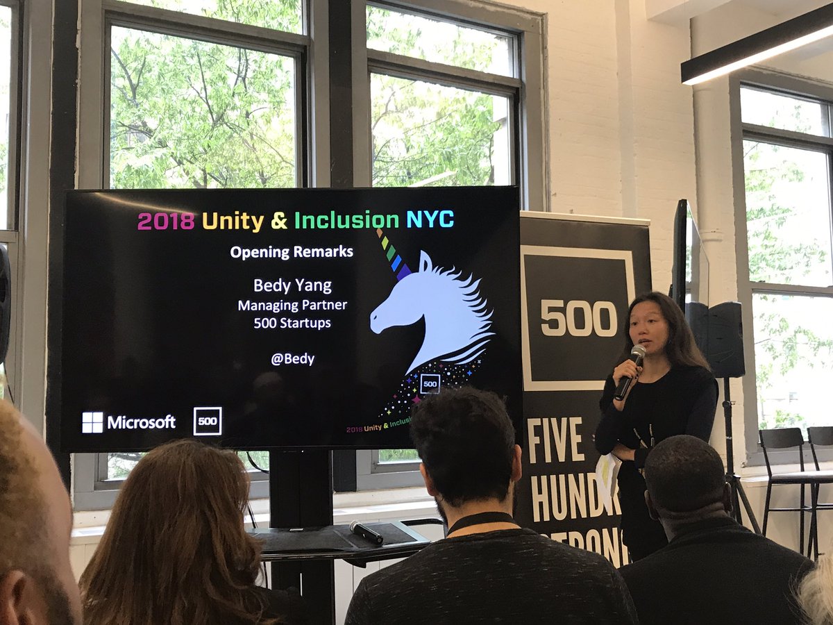 gracelee528's tweet photo. Celebrating unity and inclusion at #500strong with @bedy @500Startups and @WishPoints meeting with Microsoft today https://t.co/ZcLaqQEQLs