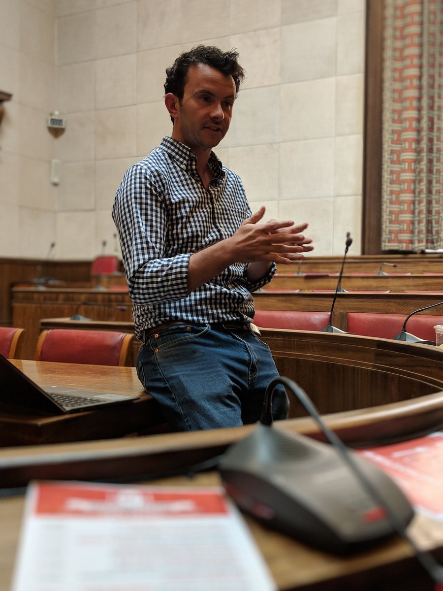 EatCambridge's tweet photo. A fine final talk from @michaelbduignan about his research on festivals - including Eat Cambridge - and the impact on our local economy &amp; tourism #EatCam18 https://t.co/q5ZeNov5bR