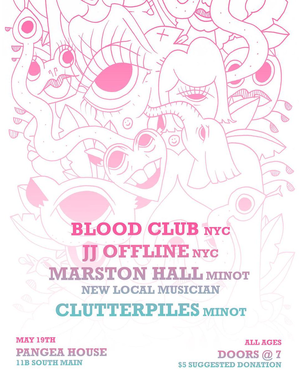 pangeahouse's tweet photo. Tonight at @62_doors (11b S Main St.)! Two acts from NYC and two from MOT. Experimental jams and good times. 7PM &amp; $5 Suggested! https://t.co/FYjrJ0IS4P
