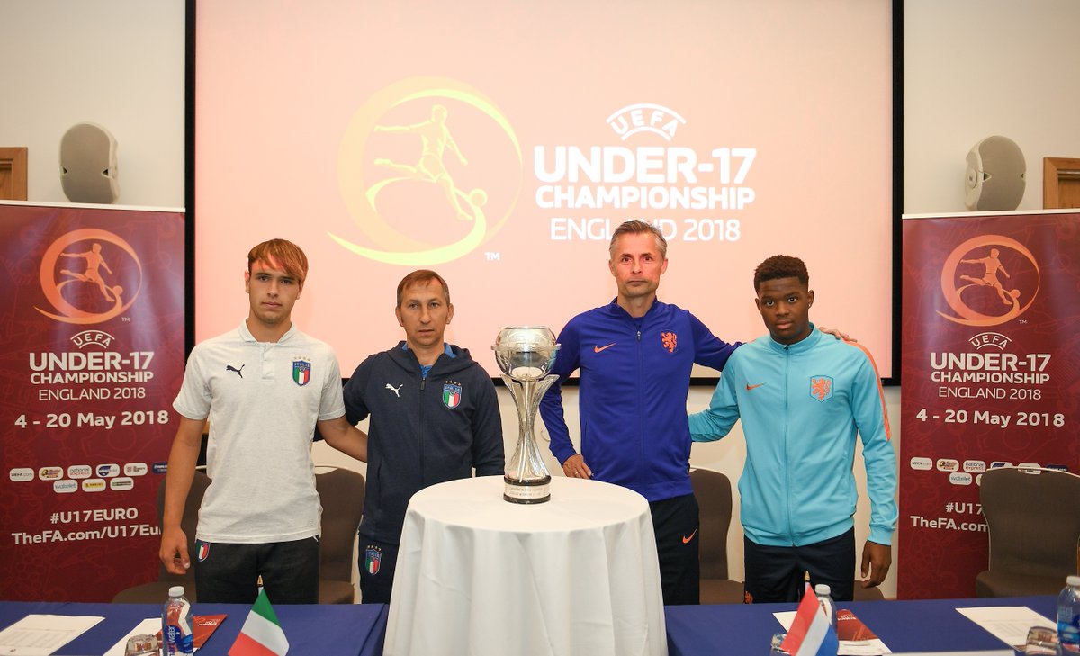 UEFAcom's tweet photo. 🏆Ready for Sunday's #U17EURO final - @azzurri 🇮🇹v️🇳🇱️ @OnsOranje?
All you need to know
👇
https://t.co/xjraeYa270 https://t.co/iLR5aqjnMd