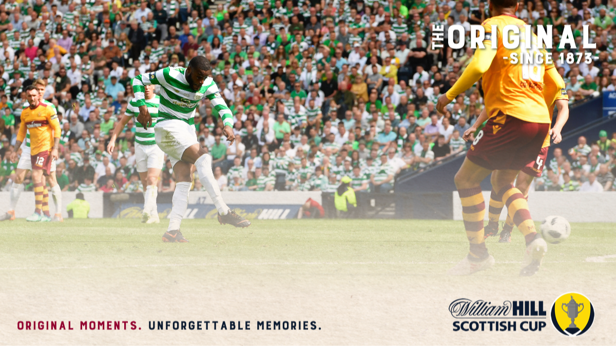 william hill scottish cup on twitter olivier ntcham doubles celticfc s lead after 25 minutes with a fine strike scottishcupfinal twitter