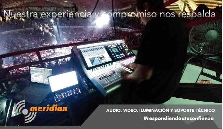 MProaudio's tweet photo. Deja que nuestra experiencia, compromiso y responsabilidad hagan de tu evento todo un éxito. #Meridianproaudio respondiendoatuconfianza. https://t.co/7rpjfGQ5ns