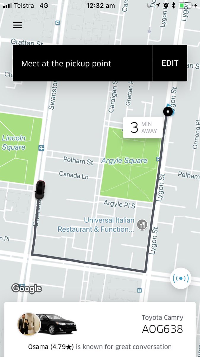 SandieFry's tweet photo. @Uber I ordered an Uber and it sat at 3 min away for at least 10min without getting any closer, finally cancelled so I could try again but you charged me anyway. Refund please!! https://t.co/0Hf2IwY92n