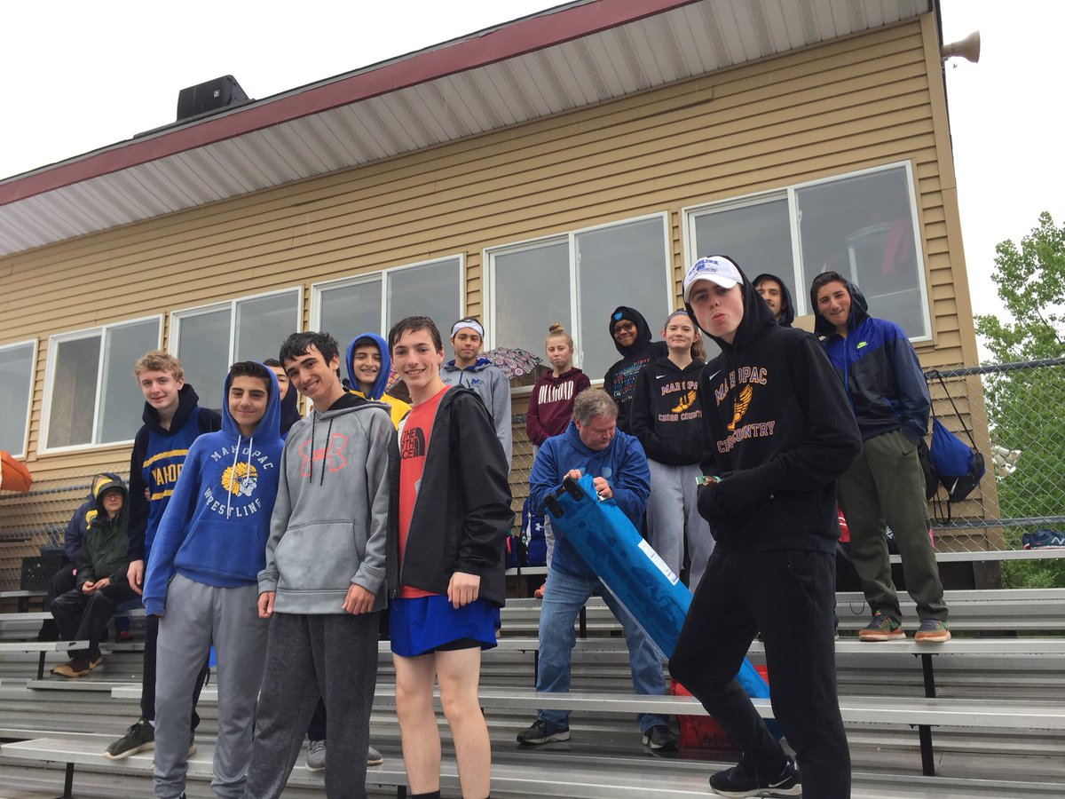 PacASCI's tweet image. A little rain can’t stop these MHS Track Athletes !  #rollpac #puddlejumping