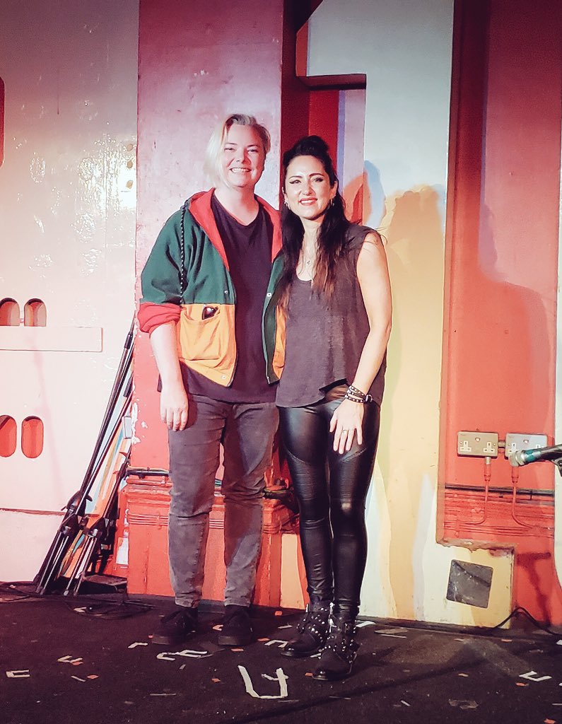 KalLavelle's tweet photo. It's so important to have successful talented women to look up to. 

Today was truly inspiring. Visibility is key. And seeing female artists like KT DOING IT, is amazing ❤️🎼

Thanks so much @KTTunstall 🙌🎼 https://t.co/g2mLZuBChI
