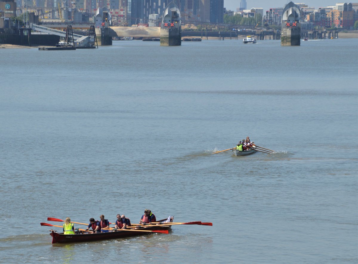 AJBC_1's tweet image. Well done to all the crews taking part in the @BeOarsome 50k #charityrow in aid of @AHOYofficial on the #Thames in #London today #rowing #dlr_blog