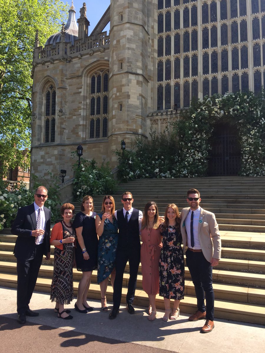 GaryLaybourne's tweet photo. Feel so proud to have been at the #RoyalWedding2018 today
However getting to share this occasion with some of my other @WeAreCoachCore colleagues &amp; people like my man @BornBarikor who all do such incredible work with their own respective organisations too was a real privilege❣️ https://t.co/gzckjWf2dS
