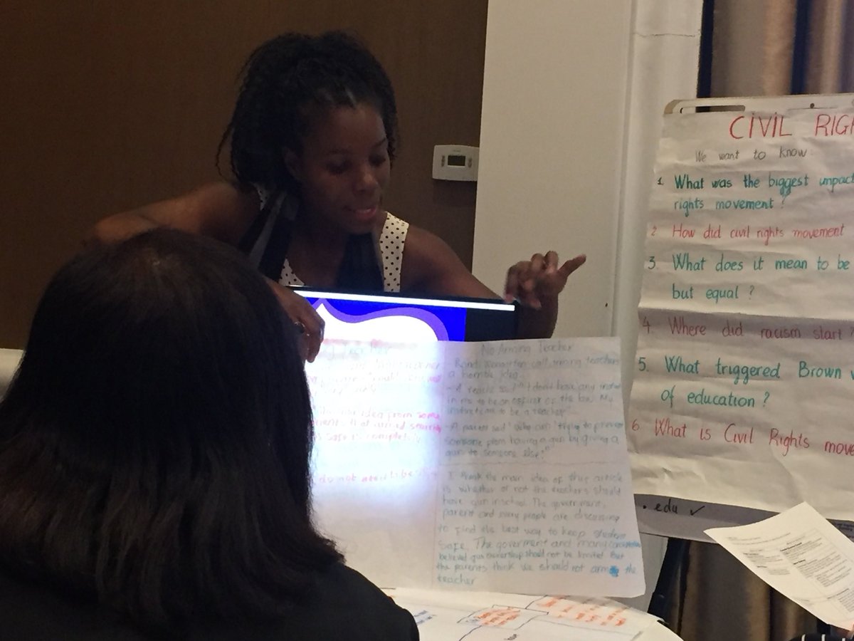 saracalabrese80's tweet image. Ms. Cazley reflects on how ISA has influenced a shift in how she plans and teaches! @SDPtchnglrng @ISAachieves @PHLschools #FELSHS