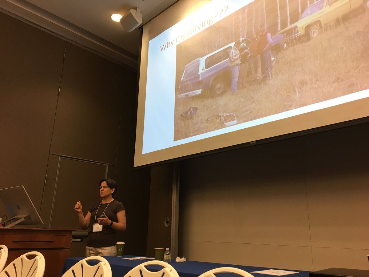 jessiet1023's tweet photo. Demystifying #STEM with Michelle Smerek #GSStemDayDuke https://t.co/RbSyD77yK5