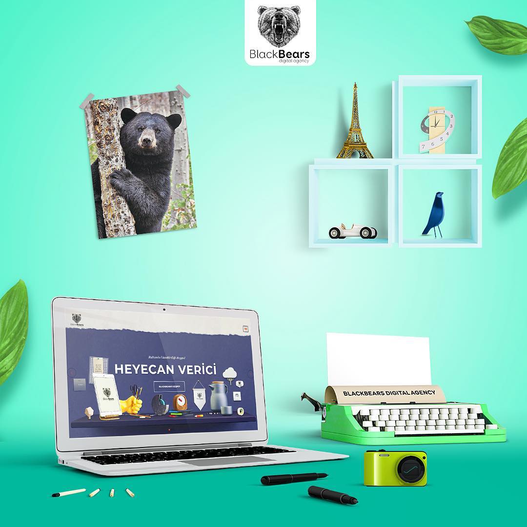 🐻🐾Web sitemize gelirsen, çay ve kahve ikramları bizden; blackbears.co