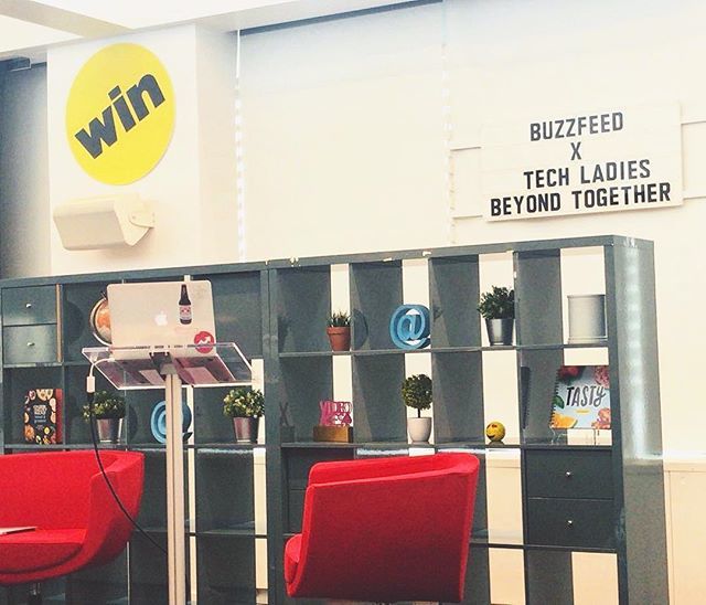katemakrix's tweet photo. I left the #buzzfeedxtechladies event yesterday truly inspired. I can’t wait to share what I’ve learned with the #PivotalATL office and my product team. https://t.co/E132nWFwrO https://t.co/ThQgerPBqK