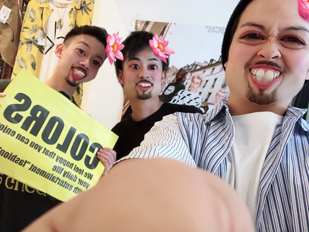 COLORS_SEIYA's tweet photo. 1日に2度のご来店🤣🤣
やっぱCOLORSには
良いアイテムあるんだな〜🔥🔥
#LEGENDA_TOKYO
#TWOANGLE
ゲットあざす💪
また何度でも
お待ちしてます!笑 https://t.co/hs9Qf5hPiW