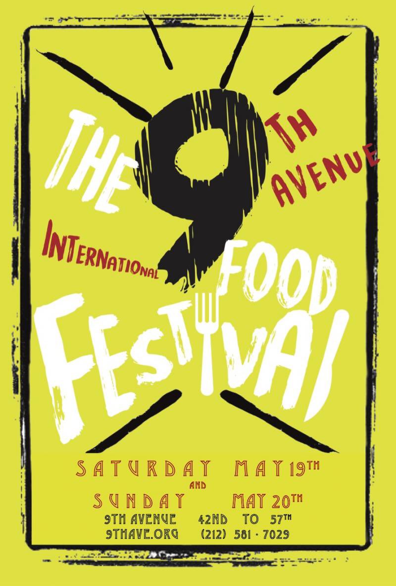 We hope to see you this weekend! #9thavefoodfestival