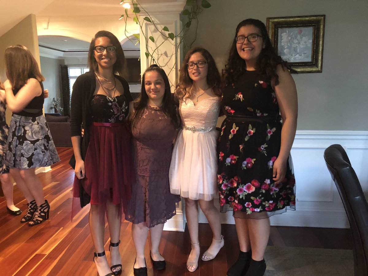 Gracebottalico's tweet photo. Thank you to Mrs. Widlo and Kasper for inviting Mr. Bruce’s advisory to their house before the eighth dance. https://t.co/eVbumhtbMA
