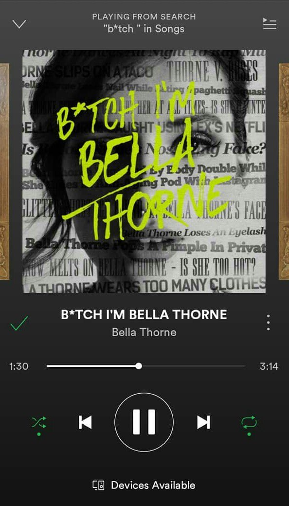 datcrazybitchan's tweet photo. @bellathorne is killing me with her new songs and supporting  this sweet &amp; talanted person makes me feel so good♥ #bellathornecanrap https://t.co/bdBKPhyYlG